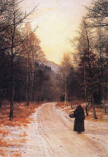 Sir John Everett Millais Glen Birnam China oil painting art